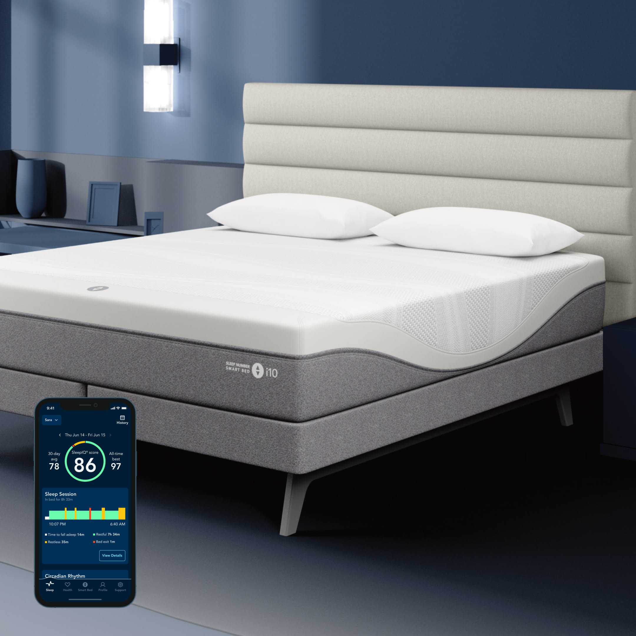 360 online sleep number